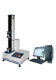 पीसी नियंत्रण एकल स्तंभ 200N यूनिवर्सल परीक्षण मशीनें टेप के लिए