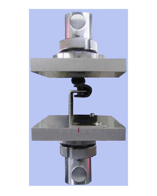 यूनिवर्सल टेस्टिंग मशीन ASTM E8/A370/ISO 75001 के लिए अनुकूलन योग्य स्टेनलेस स्टील संपीड़न परीक्षण फिक्स्चर