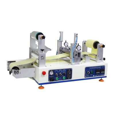 अधिकतम परिचालन तापमान 250 डिग्री ब्रेल लेबल गर्म पिघलने कोटिंग मशीन निर्माता