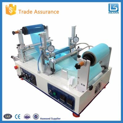 नमूने बनाने के लिए कंटीन्यूअस हॉटमेल्ट कोटिंग लैमिनेटिंग मशीन