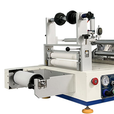 चिपकने वाला कागज गर्म पिघलने कोटिंग मशीन प्रयोगशाला के लिए छोटे टेप कोटिंग मशीन